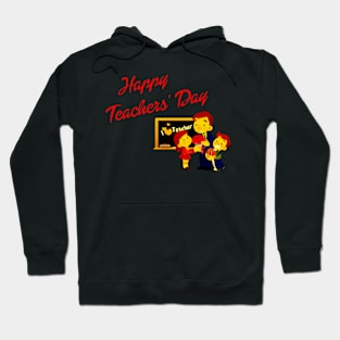 Happy Teachers ' Day - I Love Teacher Hoodie